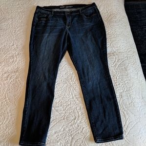 Dark wash jeans